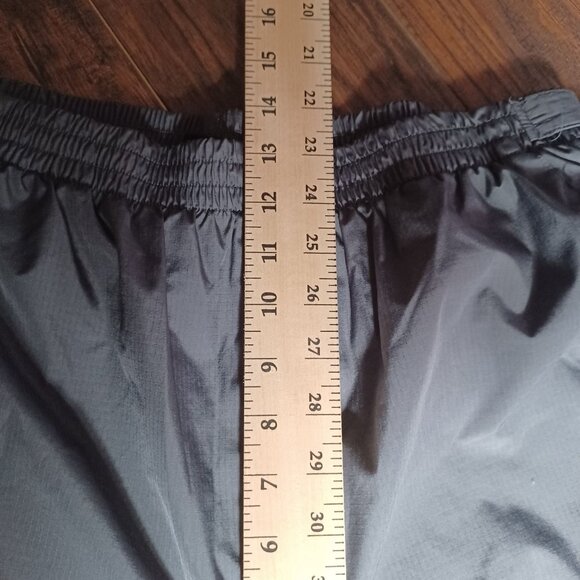 Vintage Wilson Parachute Pants Womens Large Y2K Gray Gorpcore Skater Zippers - Picture 8 of 11